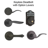 Multipoint Lock Trim Lever Door Handle Deadlocking Tongue and Bolt