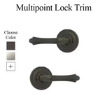 Multipoint Lock Trim Lever Door Handle Deadlocking Tongue and Bolt
