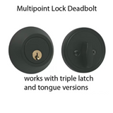 Multipoint Lock Deadbolt Trim, Light Duty