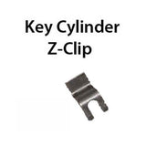 Z-Clip for Key Cylinder - Sliding Door Handleset Lock