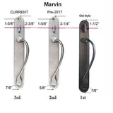 Marvin Sliding Door Wide Handle Set, Passive / Inactive, NO Key, NO Thumbturn, New Style