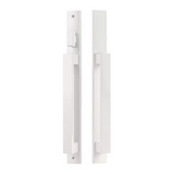 Modern Contemporary Inline Sliding Patio Door Handle Set Active Non-Keyed with Interior Thumbturn
