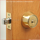 Mul-t-lock MT5+ MTL800 Hercular® Double Cylinder deadbolt