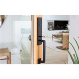 Emtek EMP4818 Davos Single Cylinder Entrance Handleset - Brass Tubular - EMPowered Upgrade