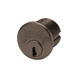 Medeco Original Standard 6 Pin Mortise Cylinder, 1-1/8" - 1-3/4", Straight Cam, 00 Keyway