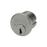 Medeco Original Standard 6 Pin Mortise Cylinder, 1-1/8" - 1-3/4", Straight Cam, 00 Keyway