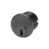 Medeco Original Standard 6 Pin Mortise Cylinder, 1-1/8" - 1-3/4", Straight Cam, 00 Keyway