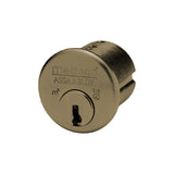 Medeco Original Standard 6 Pin Mortise Cylinder, 1-1/8" - 1-3/4", Straight Cam, 00 Keyway