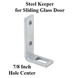 Steel Sliding Patio Door Keeper with 7/8