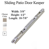 Sliding Patio Door Keeper 1/2" Narrow Raised Dual Point Lock