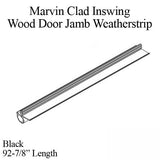 Marvin Clad inswing wood door jamb weatherstrip V796 Bulb, Frame 92-7/8