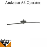 Andersen A3 Awning Operator - Silver Satin