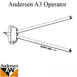 Andersen A3 Awning Operator - Silver Satin