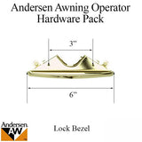 Andersen Awning Operator Hardware Pack, Estate Style