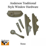 Andersen Window Hardware Pack for Casement Windows and Awning Windows Stone