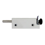 SECURITY FOOT BOLT FOR SLIDING PATIO DOOR - WHITE