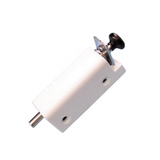 SECURITY FOOT BOLT FOR SLIDING PATIO DOOR - WHITE