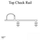 Marvin Single &amp; Double Hung Top Check Rail Weatherstrip V920 - Beige