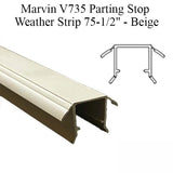 Marvin V735 Parting Stop Weather Strip for Stationary Jamb, 75