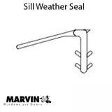 Marvin V791 Weather strip, Bottom sill, 98" Beige