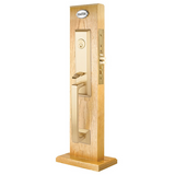 Emtek  Transitional Heritage Brass Mortise Entrance Handleset - Dummy