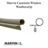 Marvin Casement Window, Bulb Weather strip , Jamb &amp; Sill - 84 inch - Beige