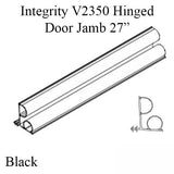 Integrity by Marvin Hinged Door Jamb Weatherstrip V2350 27 1/32" - Black