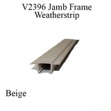 V2396 Jamb Frame Weatherstrip, Beige, 