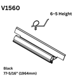 Marvin V1560 Astragal Weather Strip with Length 77-5/16