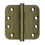 4" x 4" x 5/8" Radius Hinges