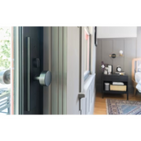 Emtek 4818 Davos Single Cylinder Entrance Handleset - Brass Tubular