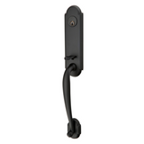 Emtek EMP4313 Richmond Single Cylinder Entrance Handleset - Brass Tubular - EMPowered Upgrade