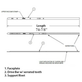 16mm P2000 Active Upper Assembly, Doors 108.5 - 121