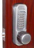 Lockey 1600DC MG Keyless Mechanical Digital Double Sided Spring Latch Door Lock