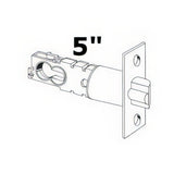 Schlage 5" Replacement Deadbolt with Square Corner 1 1/8" x 2 1/4" Faceplate