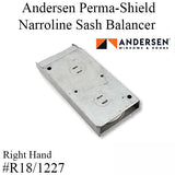 Andersen Perma-Shield Narroline Double-Hung Sash Balancer - R18 / 1227