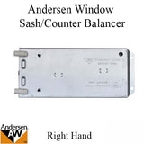 Andersen 200 Series Narroline Window Sash/Counter Balancer, Right Hand - 11R