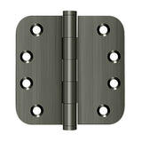 4" x 4" x 5/8" Radius Hinges