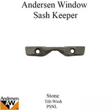 Andersen Window Sash Keeper, Tilt-Wash / Andersen PSNL Window - Stone