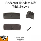 Andersen Perma-Shield Narroline Windows - Lift with Screws - DP Upgrade, Stone