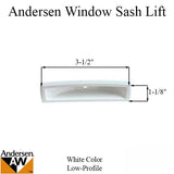 Andersen PSNL Low Profile Sash Lift - Plastic, White