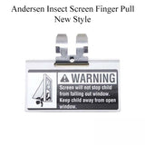 Discontinued - Andersen Insect Screen Finger Pull, New Style