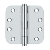 4" x 4" x 5/8" Radius Hinges