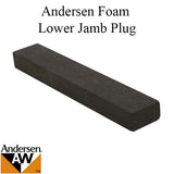 Foam Plug for Lower Jamb, Andersen Tilt-Wash and Tilt-Wash 2