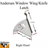 Discontinued Wing Latch, Combination Storm window frame - Right Hand