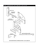 Discontinued Wing Latch, Combination Storm window frame - Right Hand