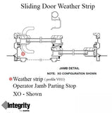 Integrity, CN 6-5 Parting Stop Weather Strip 78-9/16"