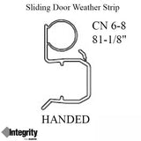 Integrity, CN 6-8 Parting Stop Weather Strip 81-1/8