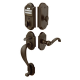 Emtek E401211 Sandcast Bronze Style Electronic Keypad Entry Set - Dummy