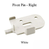 Andersen Tilt-Wash Pivot Pin, Right - White